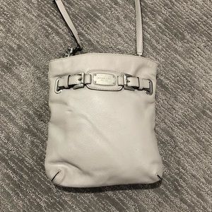 Michael Kors gray crossbody